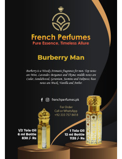 Nearest Match to Burberry Man by French Perfumes